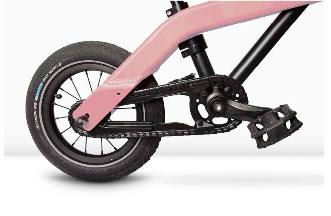 Vici 3-in-1 meegroeifiets vintage roze