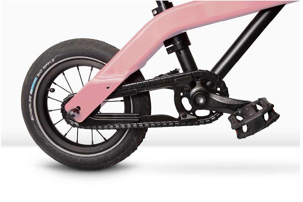 Vici 3-in-1 meegroeifiets vintage roze