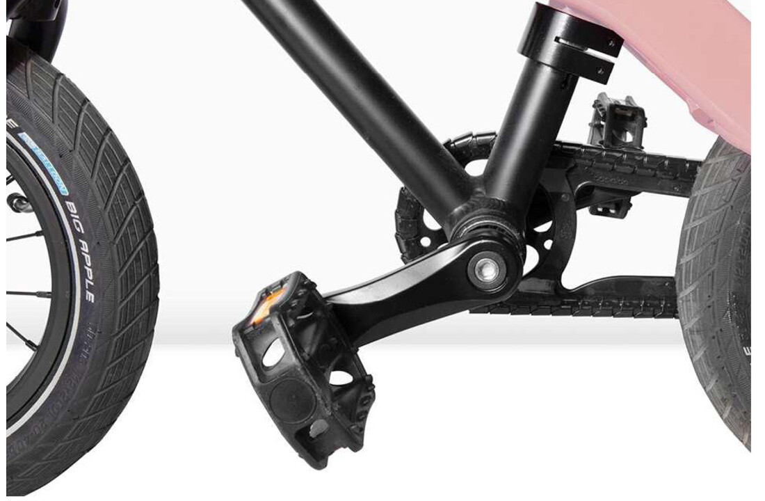 Vici 3-in-1 meegroeifiets vintage roze