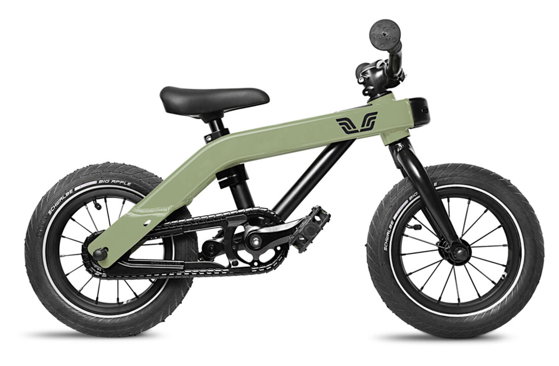 Vici 3-in-1 meegroeifiets vintage groen