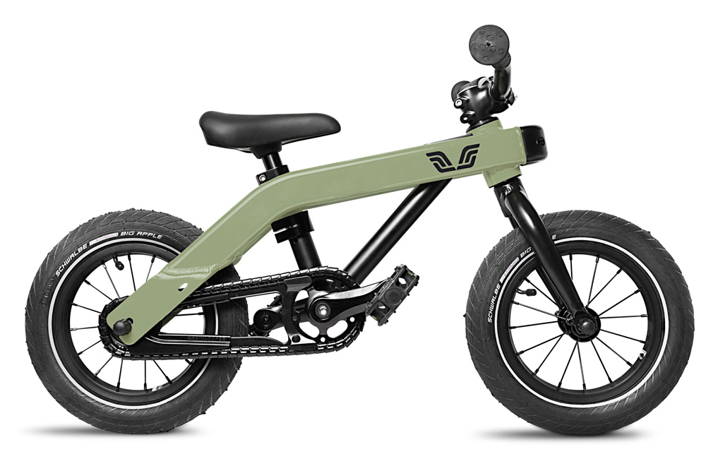 Vici 3-in-1 meegroeifiets vintage groen