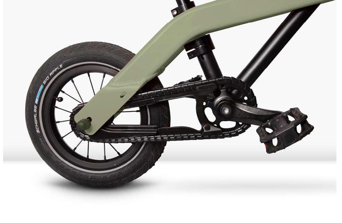 Vici 3-in-1 meegroeifiets vintage groen