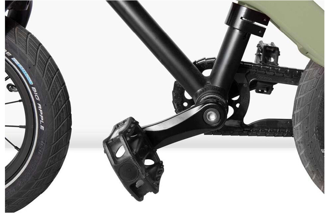 Vici 3-in-1 meegroeifiets vintage groen