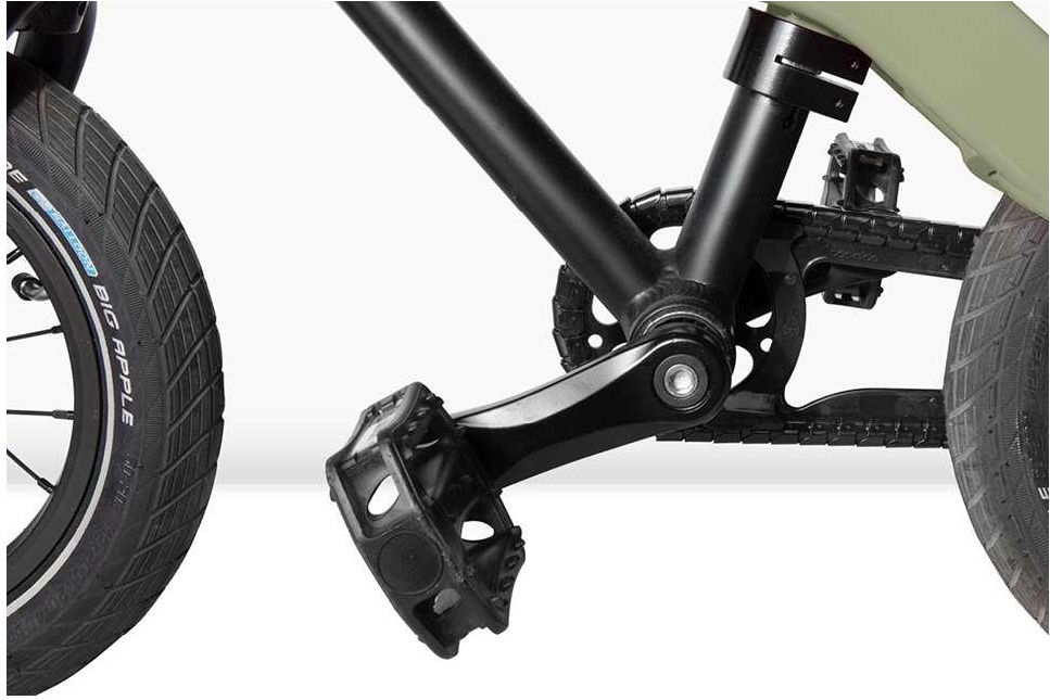 Vici 3-in-1 meegroeifiets vintage groen