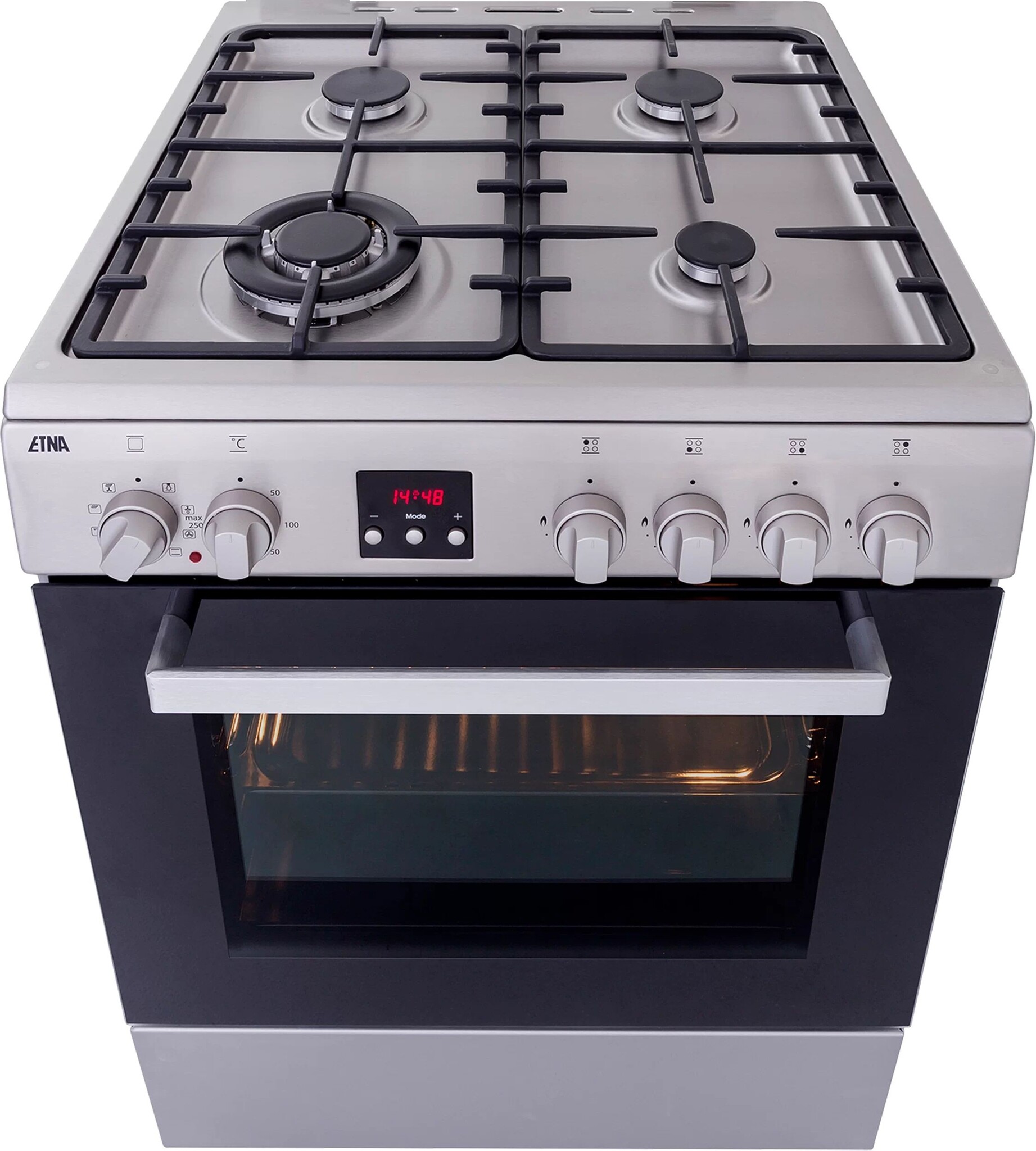 ETNA FGV760RVS - Gasfornuis