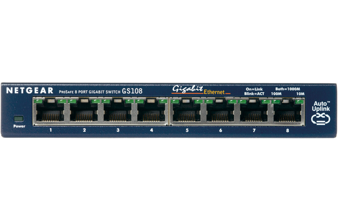 Netgear Prosafe GS108 - Netwerk switch