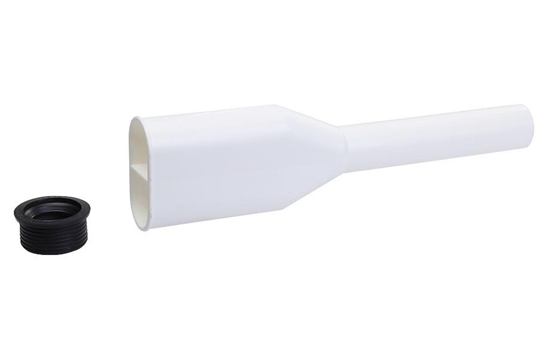 Afvoer verdubbelaar Y-stuk met dop