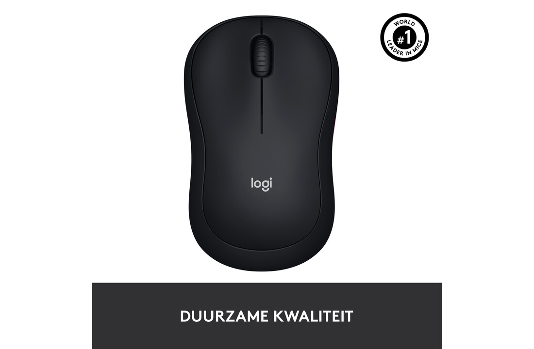 Logitech M185 Grijs - Muis