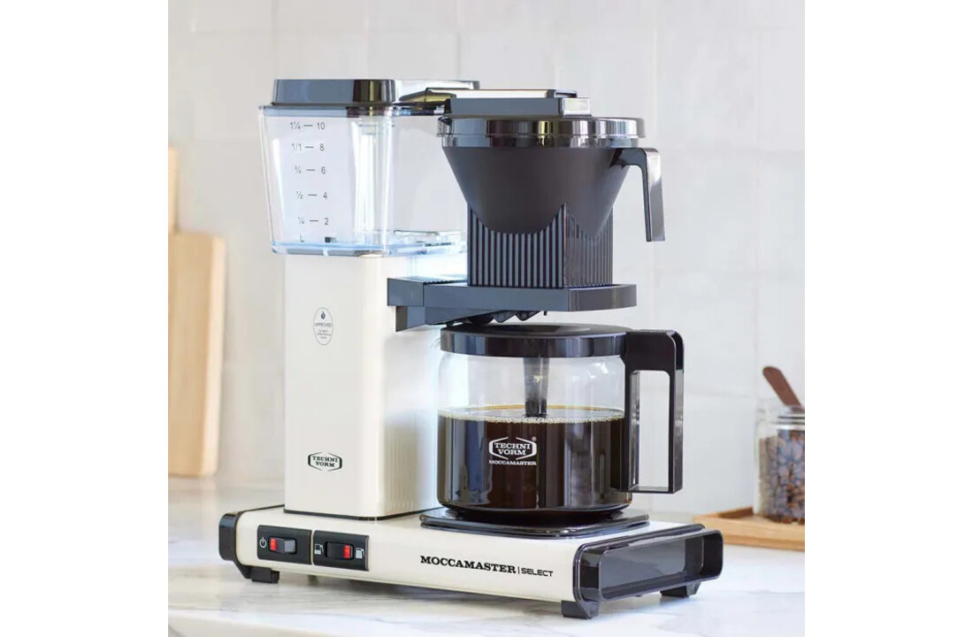 Moccamaster KBG Select (Off-White) - Koffiezetapparaat