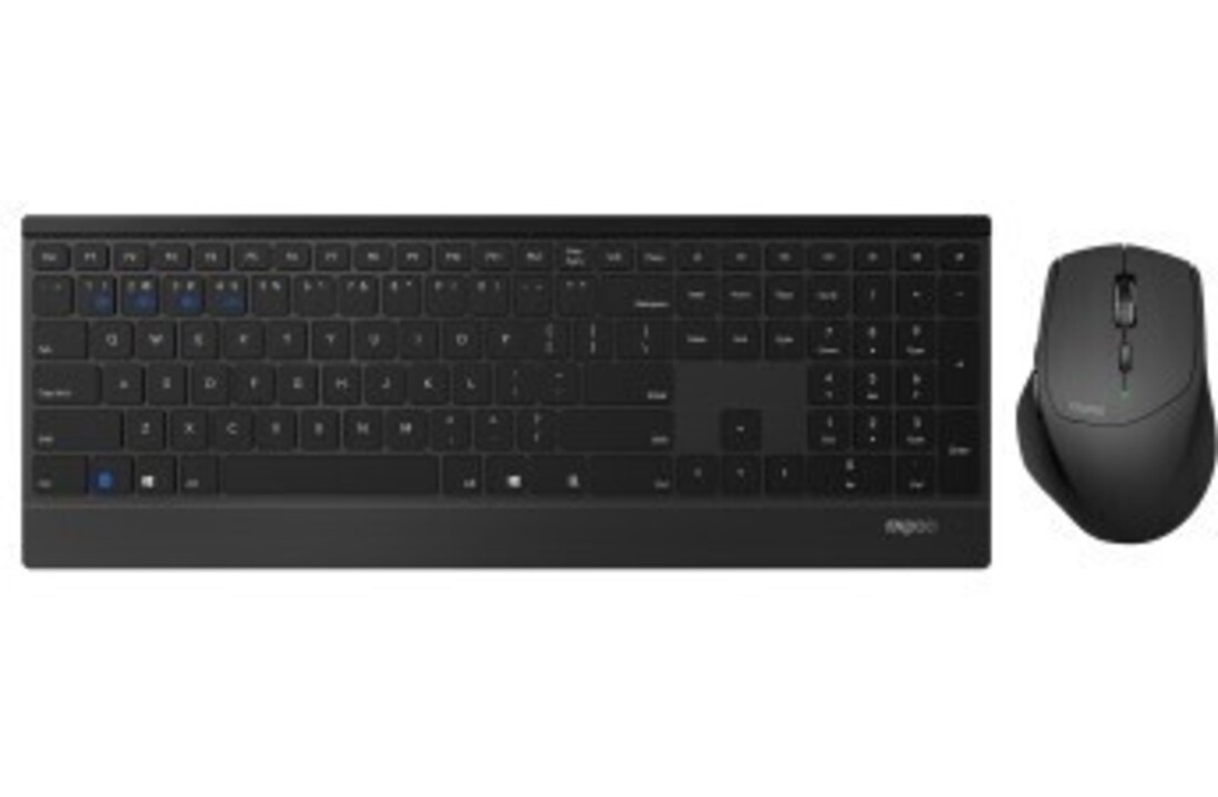 Rapoo 9500M - Toetsenbord + muis set