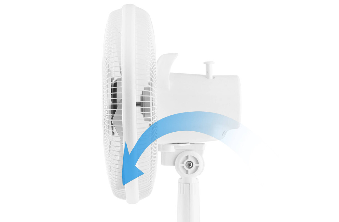 Emerio FN-114224 Wit  - Tafelventilator