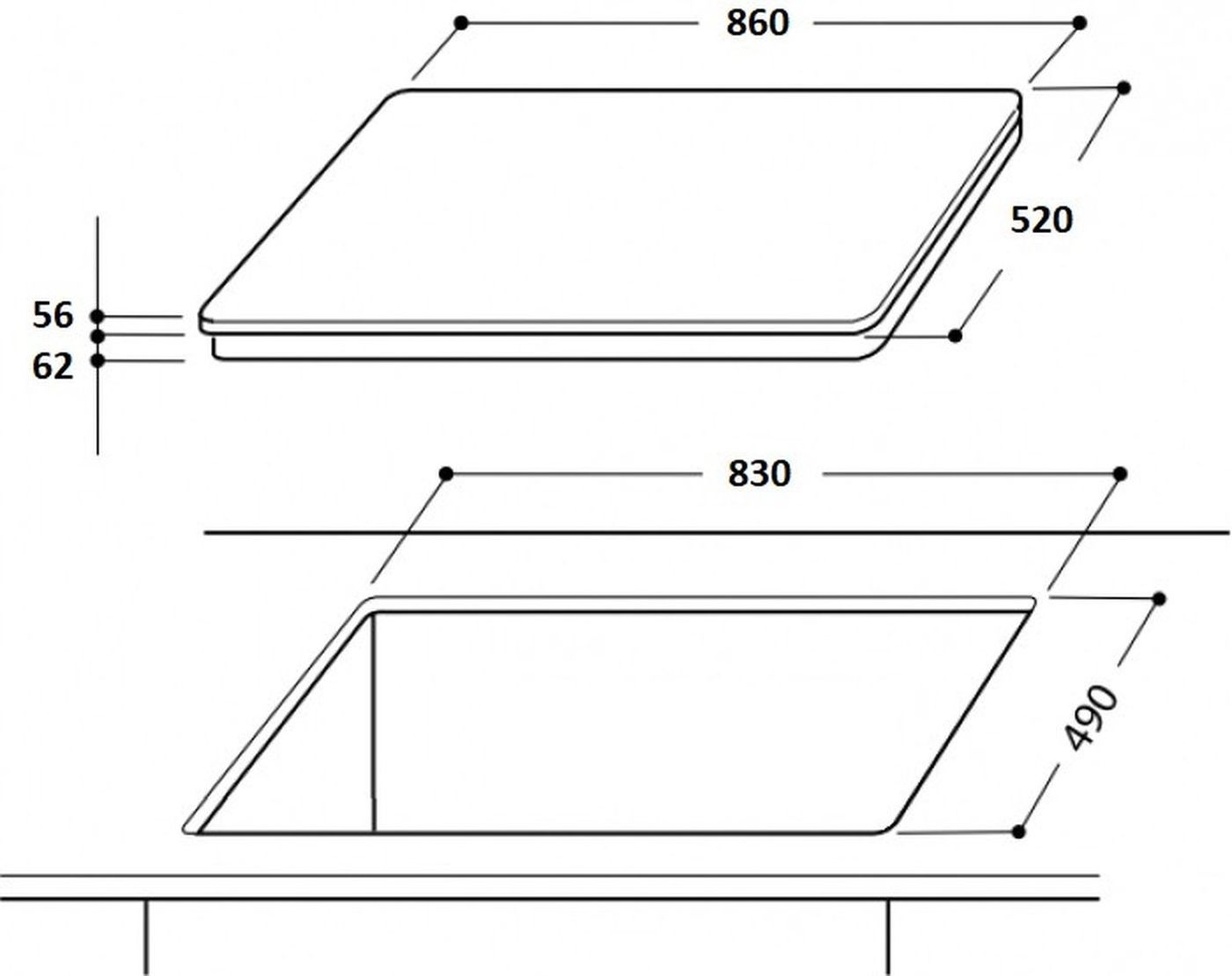 Exquisit EKI901-2  - Inductiekookplaat
