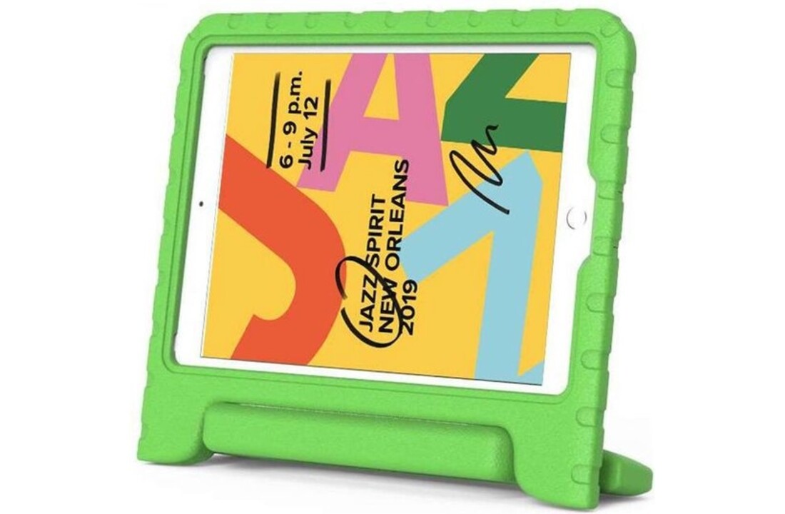 Just In Case Kids Case Cassic - Apple iPad 10.2 - Groen - Beschermhoes