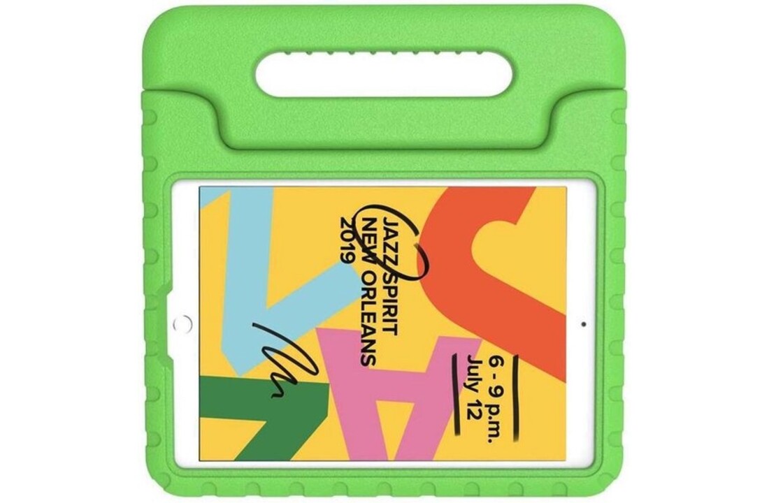 Just In Case Kids Case Cassic - Apple iPad 10.2 - Groen - Beschermhoes