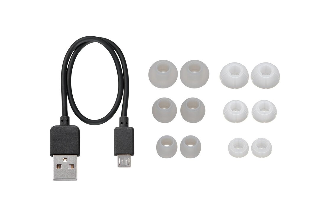 JVC HA-EC25W-H (Grijs) - Draadloze oordopjes