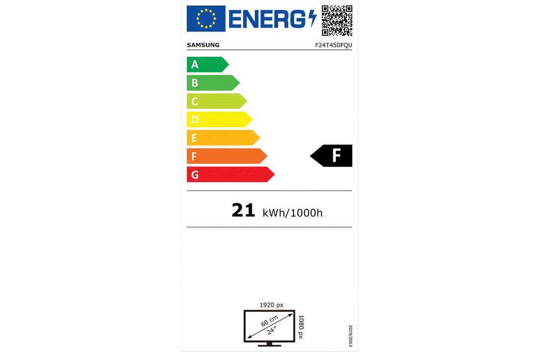 Samsung LF24T450FQR - Monitor