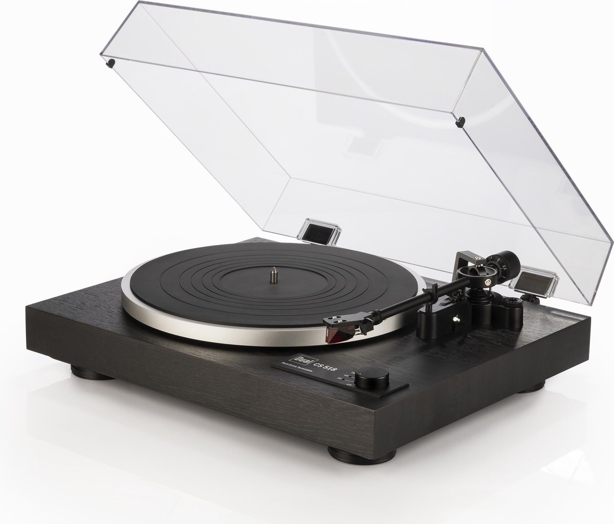 Dual CS 518 Zwart - Platenspeler