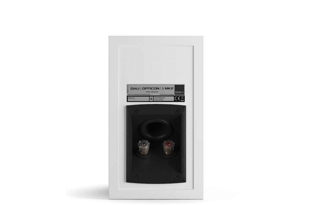 Dali Opticon 1 MK2 Wit - Boekenplank speaker