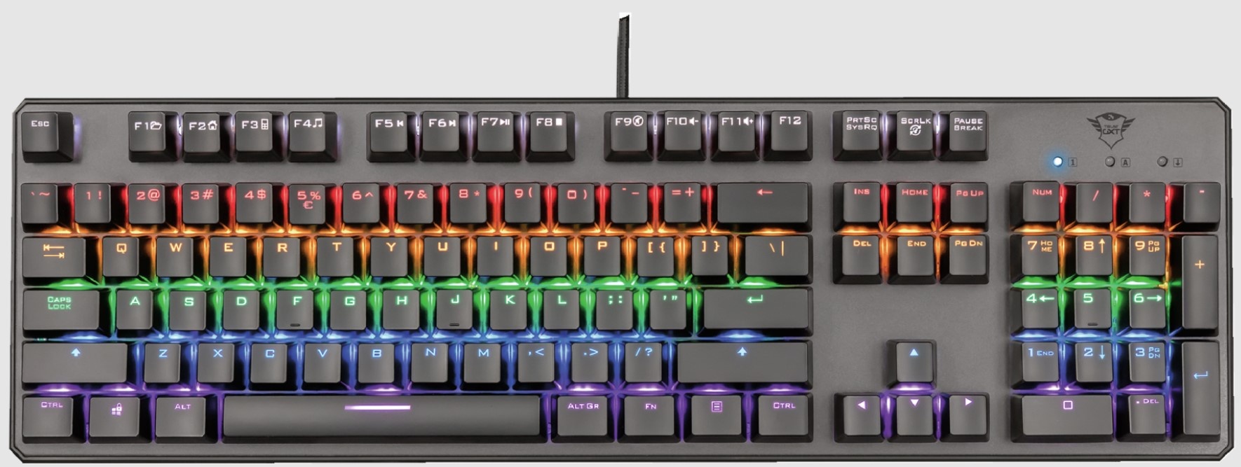 Trust GXT 865 Asta - Gaming toetsenbord
