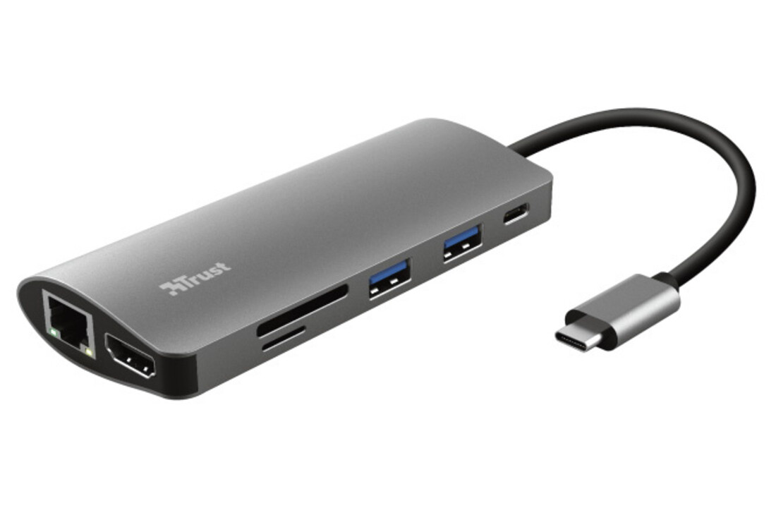 Trust Dalyx 7-in-1 USB-C-adapter - Adapter
