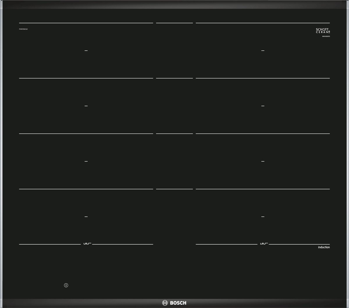Bosch PXY675DC1E  - Inductiekookplaat