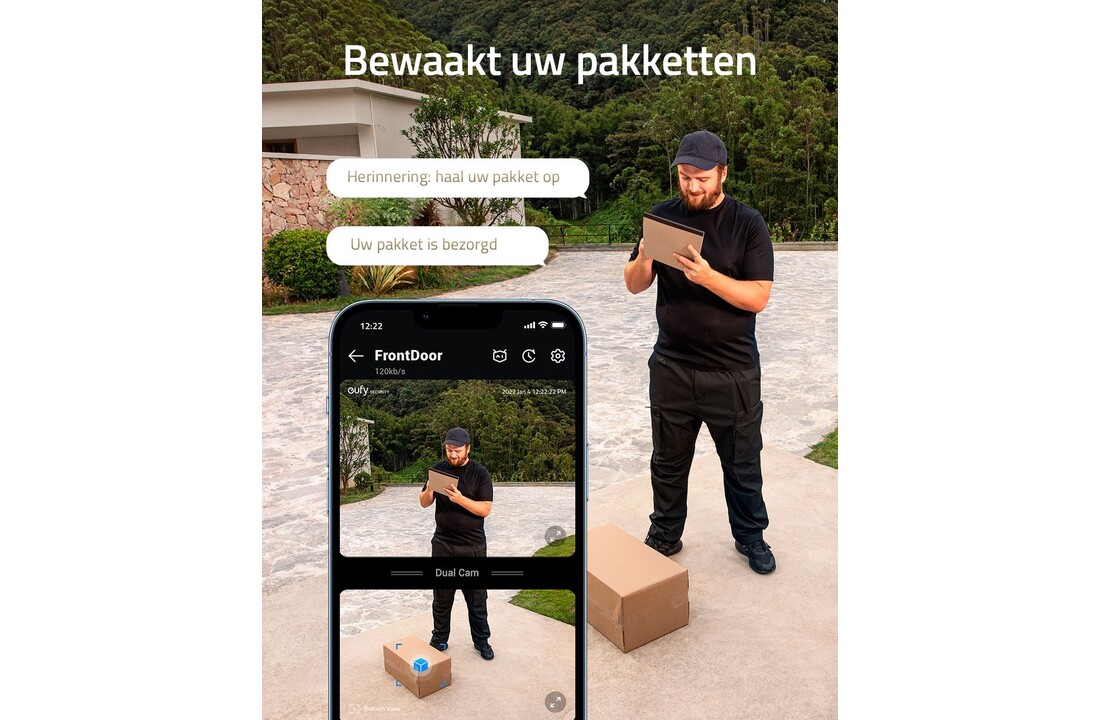 Eufy Dual 2 Pro + HomeBase 2 - Deurbel