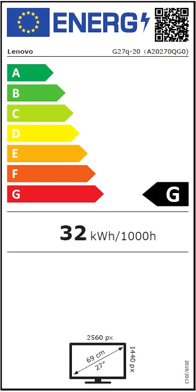 Lenovo G27q-30 - Monitor