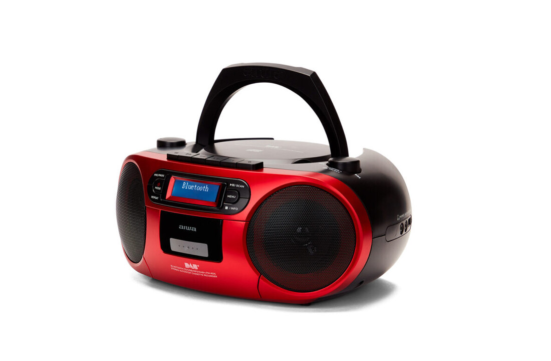 Aiwa BBTC-660DAB/RD Rood - Radio