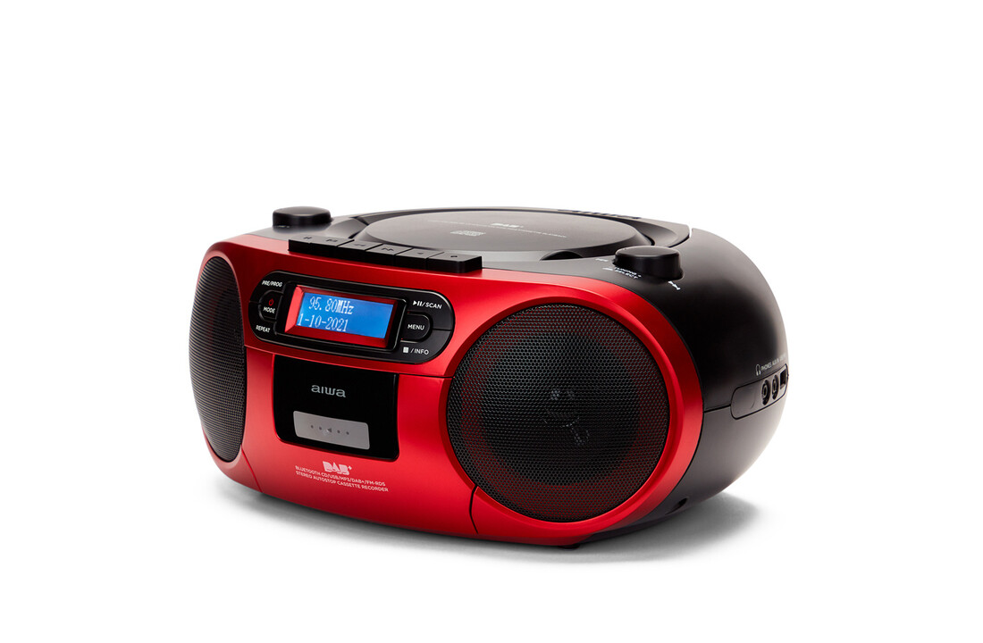 Aiwa BBTC-660DAB/RD Rood - Radio