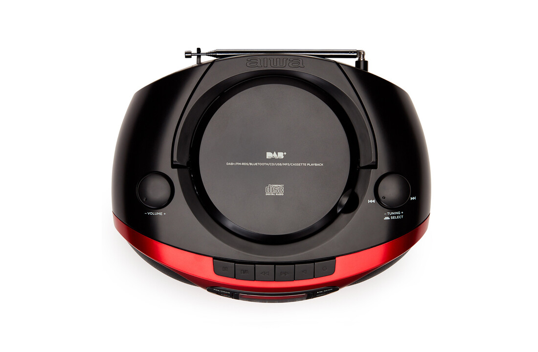 Aiwa BBTC-660DAB/RD Rood - Radio