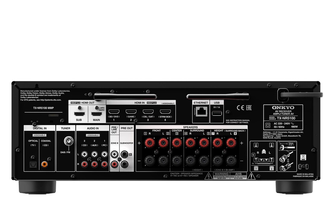 Onkyo TX-NR5100 - Receiver