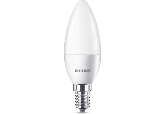 Philips LED kaarslamp E14 5,5W (40W) – Cool white