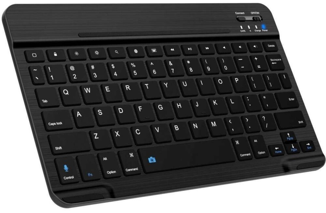 Just In Case Just in Case Premium Bluetooth Keyboard - Apple iPad 10.2 - Zwart - Beschermhoes