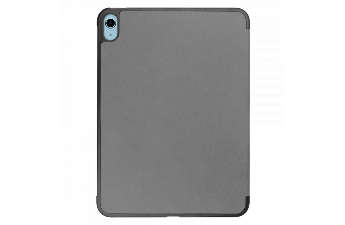 Just in Case  Smart Tri-Fold Case - Apple iPad 2022 - Grijs - Beschermhoes