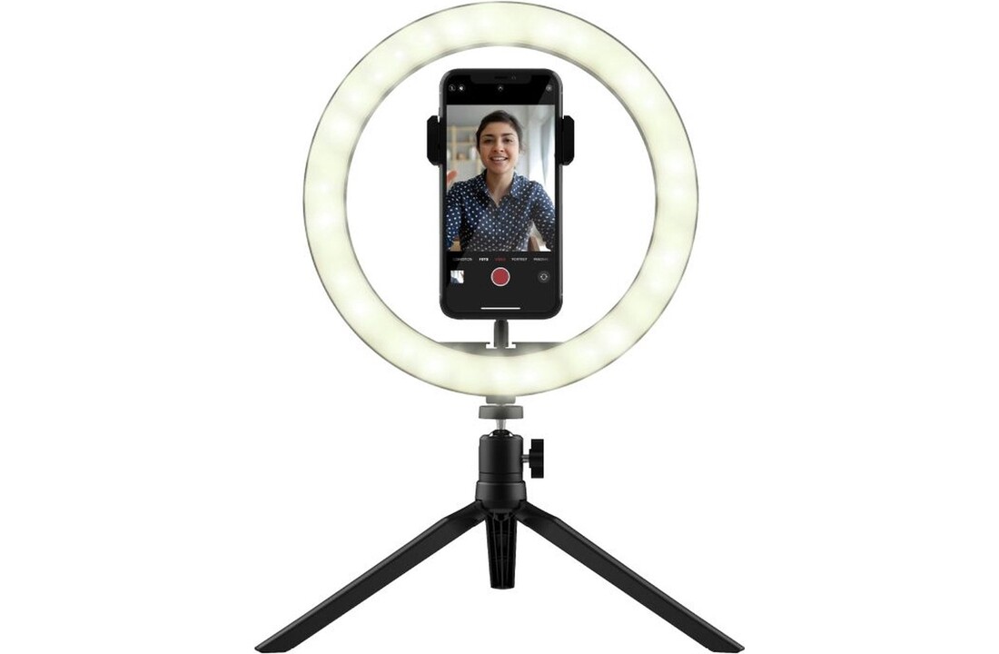 Trust Maku Vloggingkit ringlamp