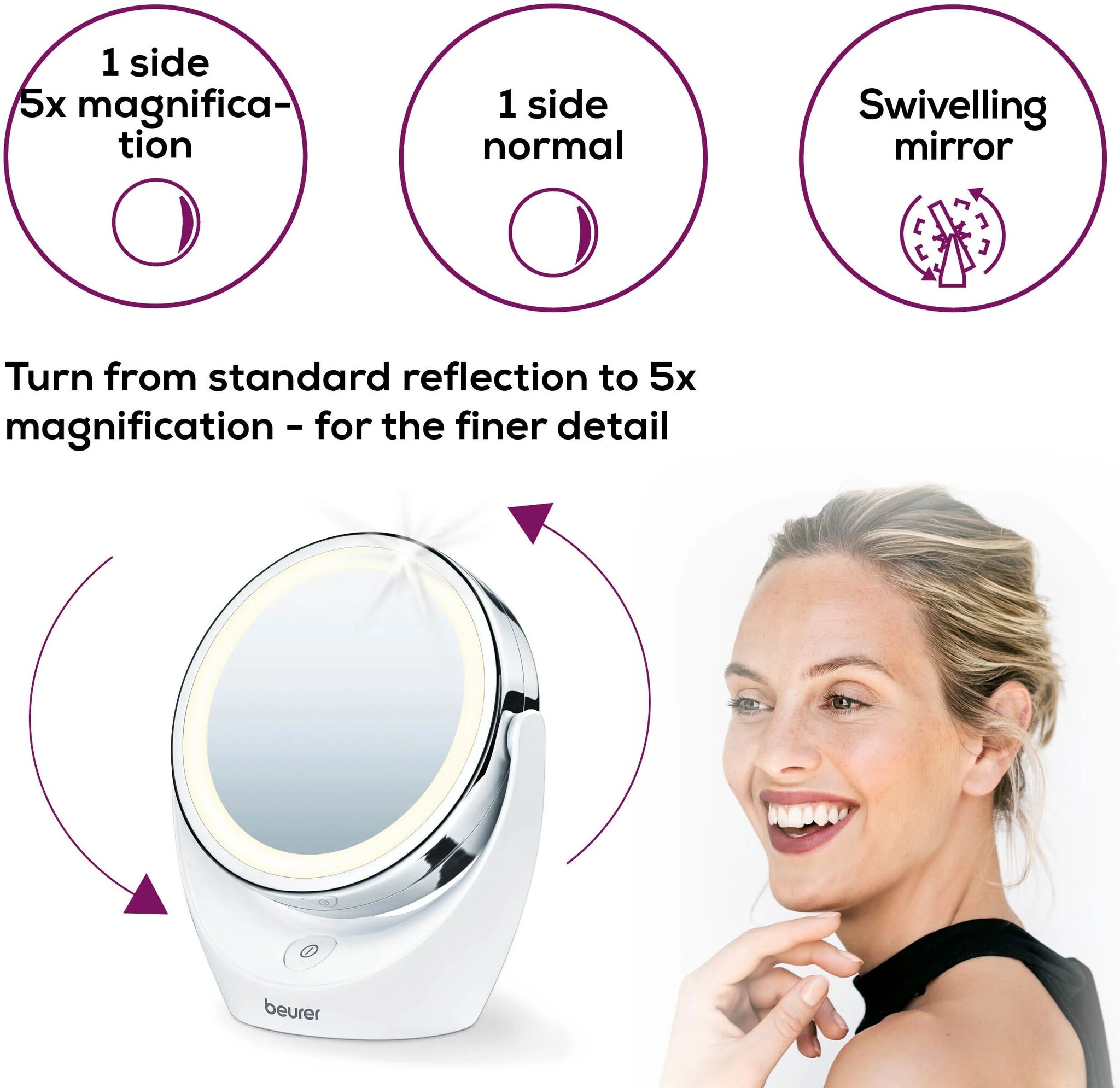 Beurer BS 49 - Make-up spiegel