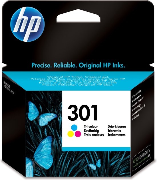 HP 301 Color - Inktcartridge