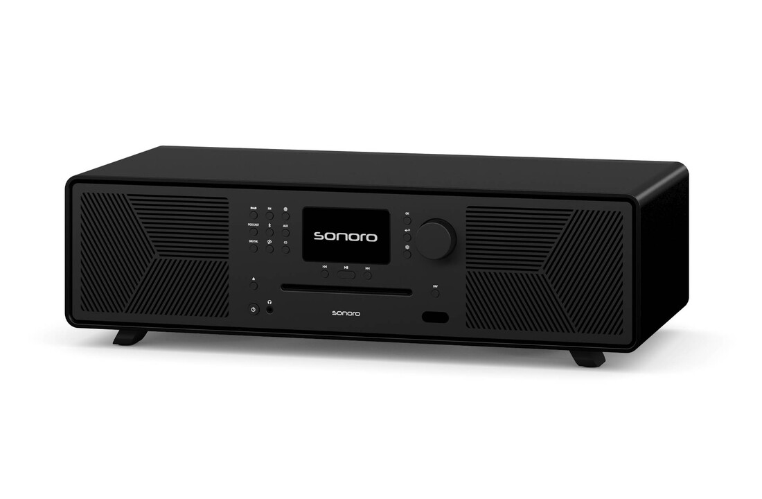 Sonoro MEISTERSTUCK GEN2 Mat zwart - Radio