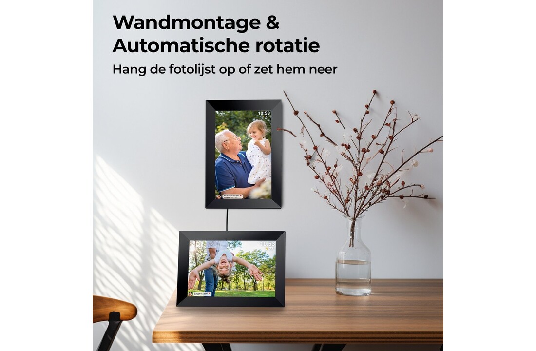 Denver PFF-1026B - Digitale fotolijst