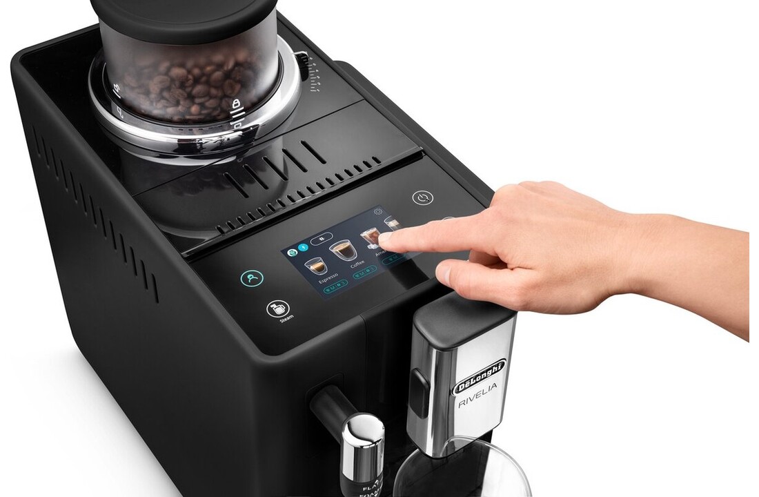 De'Longhi Rivelia Onyx Black EXAM440.35.B - Koffiemachine