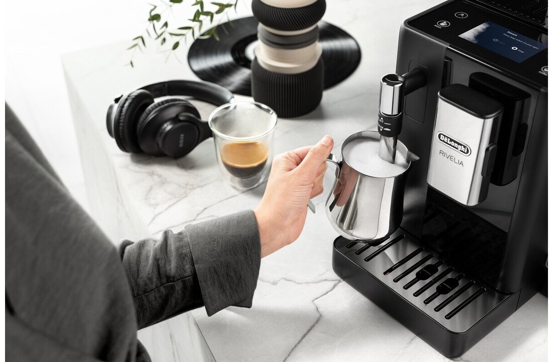 De'Longhi Rivelia Onyx Black EXAM440.35.B - Koffiemachine