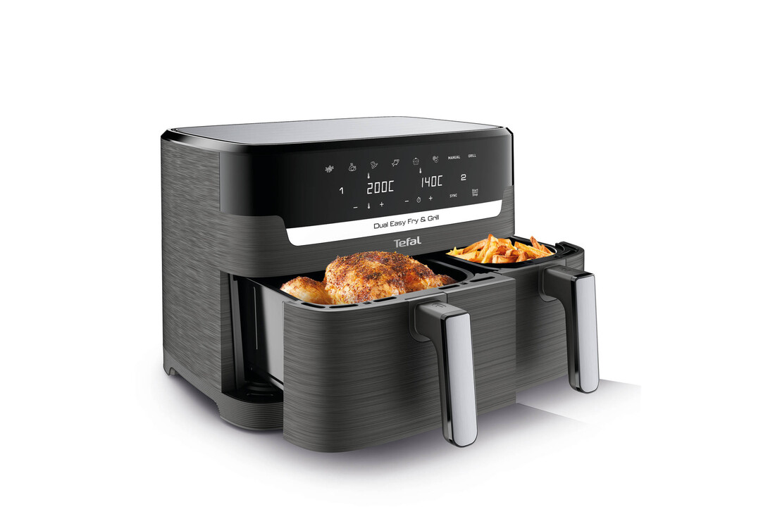 Tefal Easy Fry & Grill Dual EY905D 8.3L XXL - Hetelucht friteuse