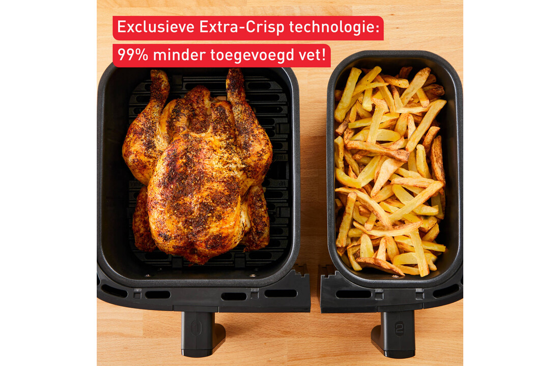 Tefal Easy Fry & Grill Dual EY905D 8.3L XXL - Hetelucht friteuse