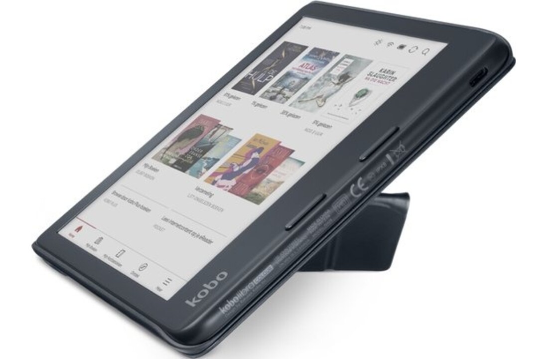 Kobo Libra Colour SleepCover Zwart - Beschermhoes