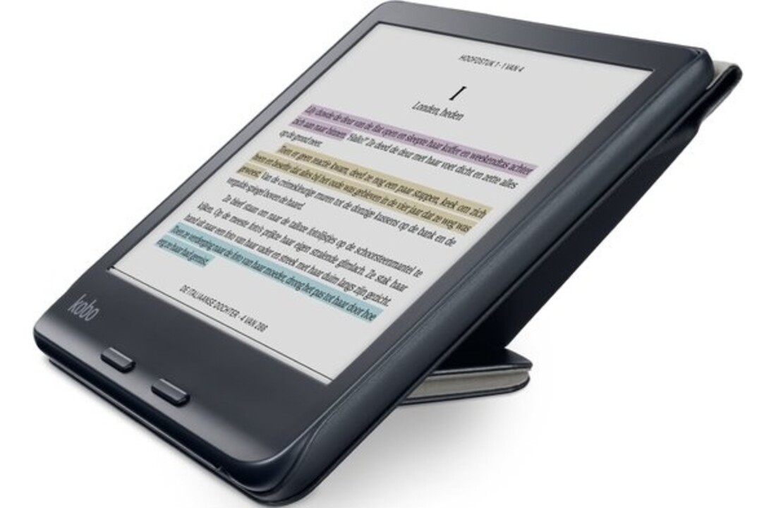 Kobo Libra Colour SleepCover Zwart - Beschermhoes