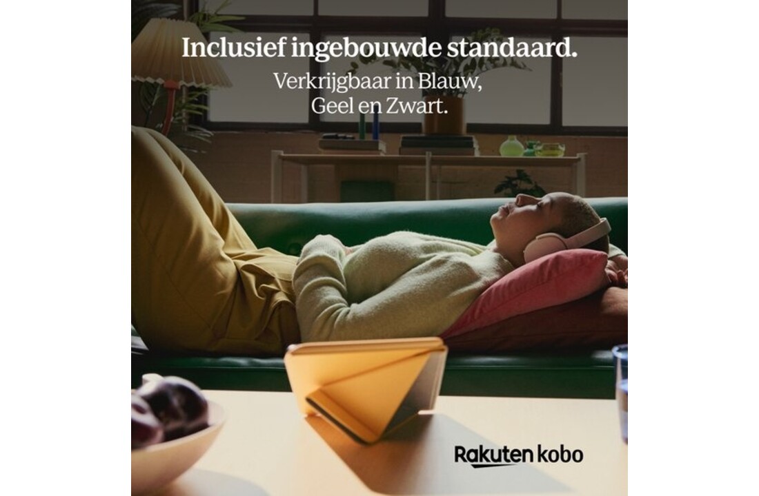 Kobo Libra Colour SleepCover Zwart - Beschermhoes