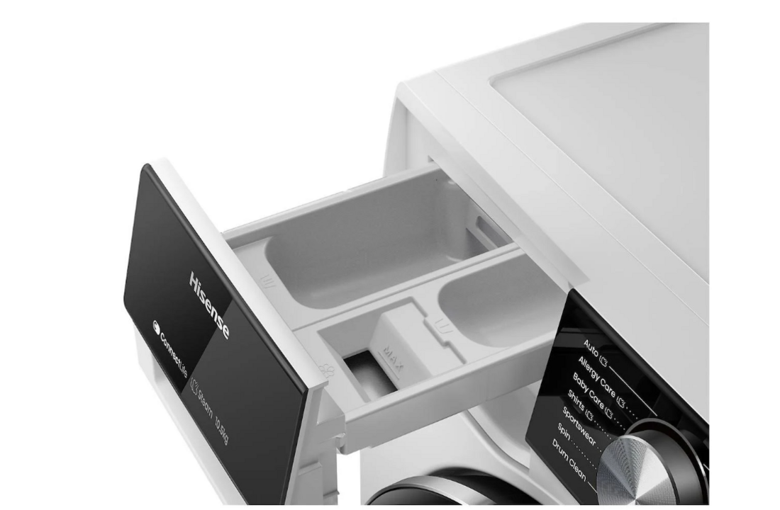 Hisense WF5S1043BW - Wasmachine