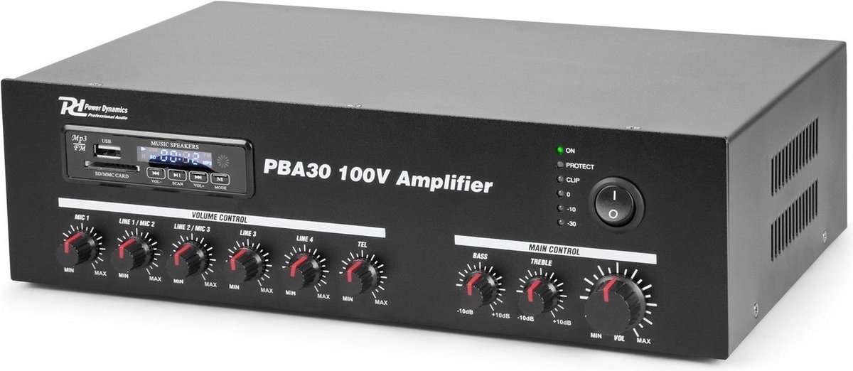 Power Dynamics PBA30 100V - Versterker