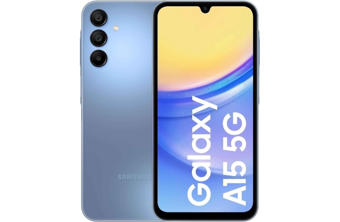 Samsung Galaxy A15 5G 128GB Blauw - Mobiele telefoon