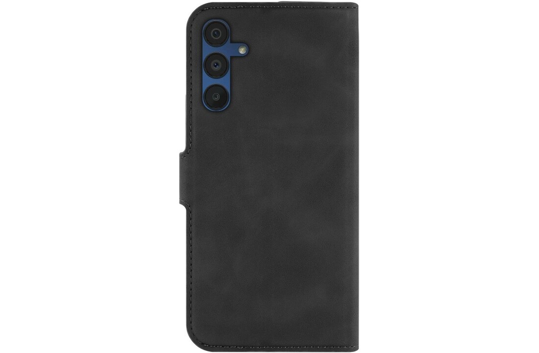 Just In Case Samsung Galaxy A15 Premium Wallet Case Zwart - Beschermhoes